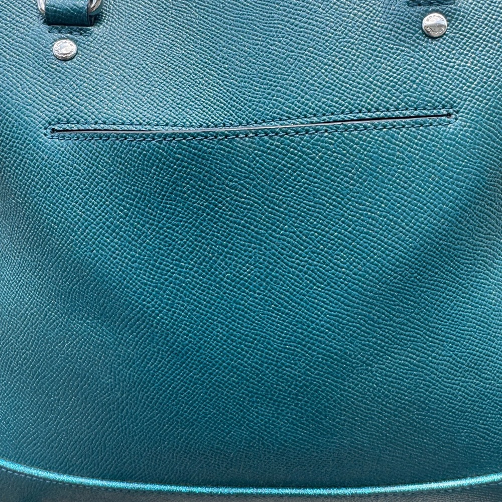 Coach Sierra Saffino Leather Satchel - Picture 3 of 10